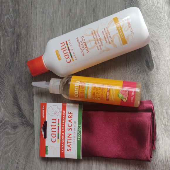 NIB Cantu Cleanse & Treat Hair Care System. - Picture 4 of 8